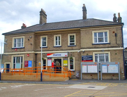 Staines Train Station, London